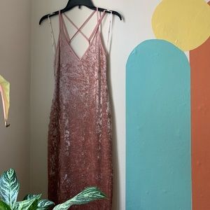 Midi Velvet Dress